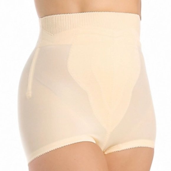 NWT Rago Diet High Waist Contour Shaping Brief Panty 6296 In Nude/Beige - Picture 3 of 6